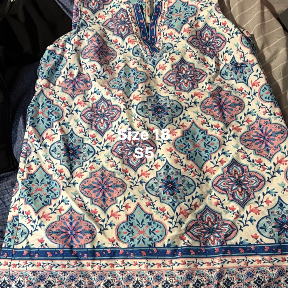 Jessica Howard Multicolor Patterned Dress